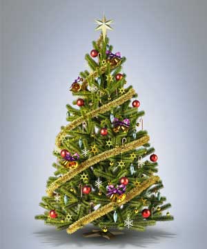 Picture, Christmas Tree 2
